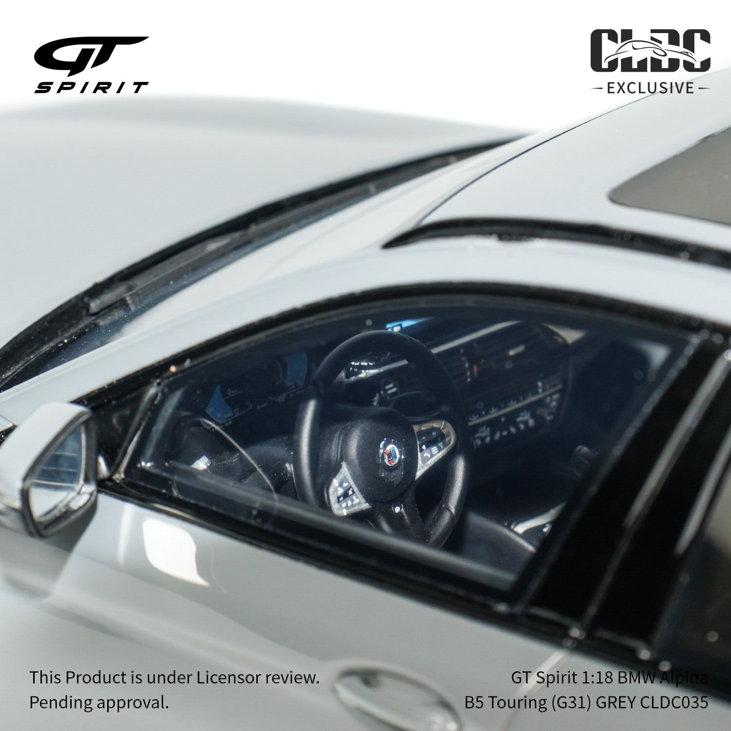 GT Spirit 1:18 BMW Alpina B5 Touring (G31) GREY w/Display Case