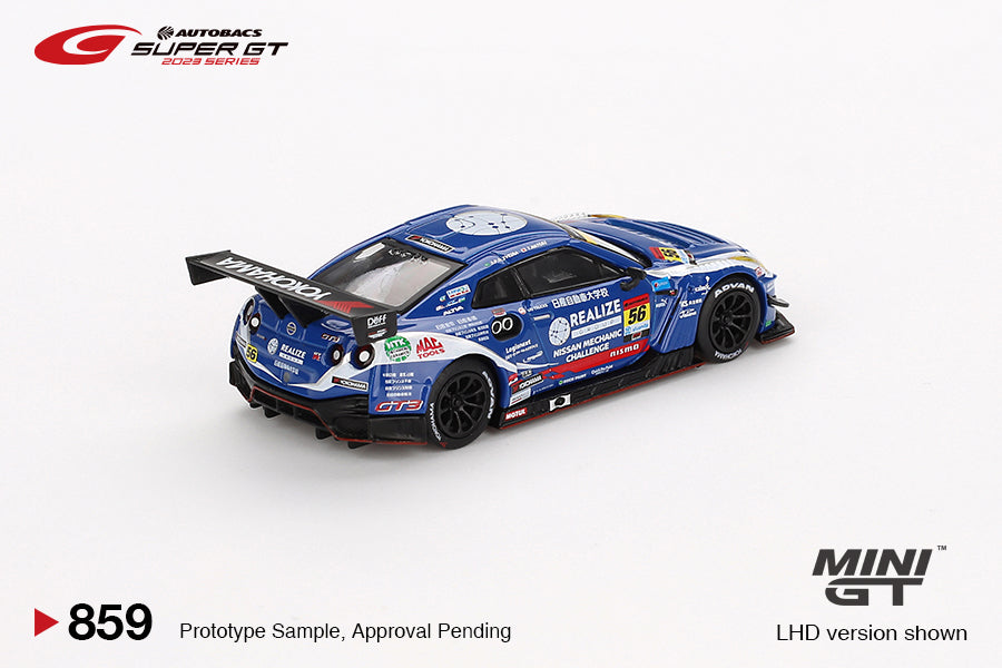 [Preorder] MINIGT 1:64 Nissan GT-R NISMO GT3 #56 ” REALIZE NISSAN MECHANIC CHALLENGE GT-R” KONDO RACING 2023 SUPER GT SERIES