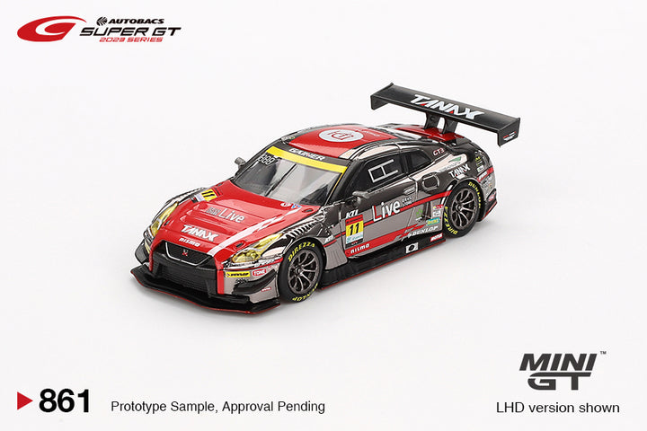 MINI GT 1:64 Japan Exclusive Nissan GT-R NISMO GT3 #11 “GAINER TANAX GT-R” GAINER 2023 SUPER GT SERIES MGT00861-BL