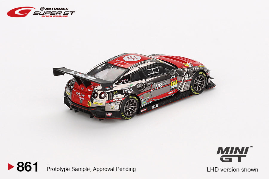 [Preorder] MINI GT 1:64 Nissan GT-R NISMO GT3 #11 “GAINER TANAX GT-R” GAINER 2023 SUPER GT SERIES