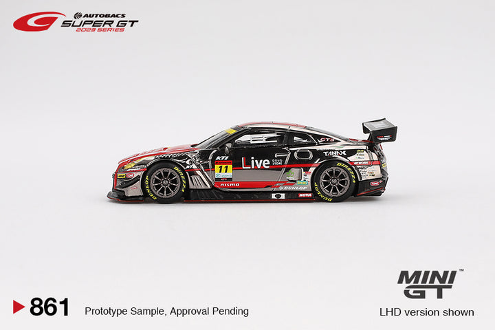 [Preorder] MINI GT 1:64 Nissan GT-R NISMO GT3 #11 “GAINER TANAX GT-R” GAINER 2023 SUPER GT SERIES