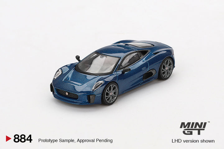 Mini GT 1:64 Jaguar C-X75 Blue MGT00884