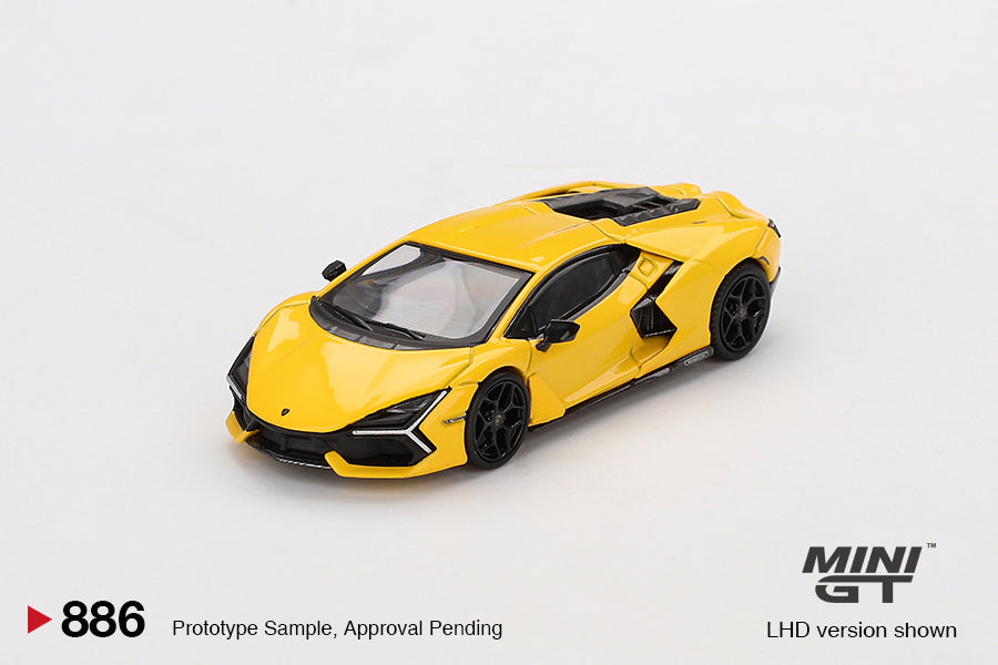 Mini GT 1:64 Lamborghini Revuelto Giallo MGT00886