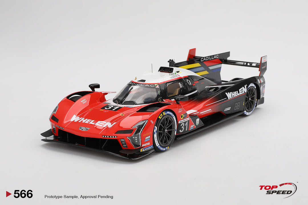 Topspeed 1:18 Cadillac V-Series.R #31 Whelen Cadillac Racing 2024 IMSA Daytona 24 Hrs 2nd Place TS0566