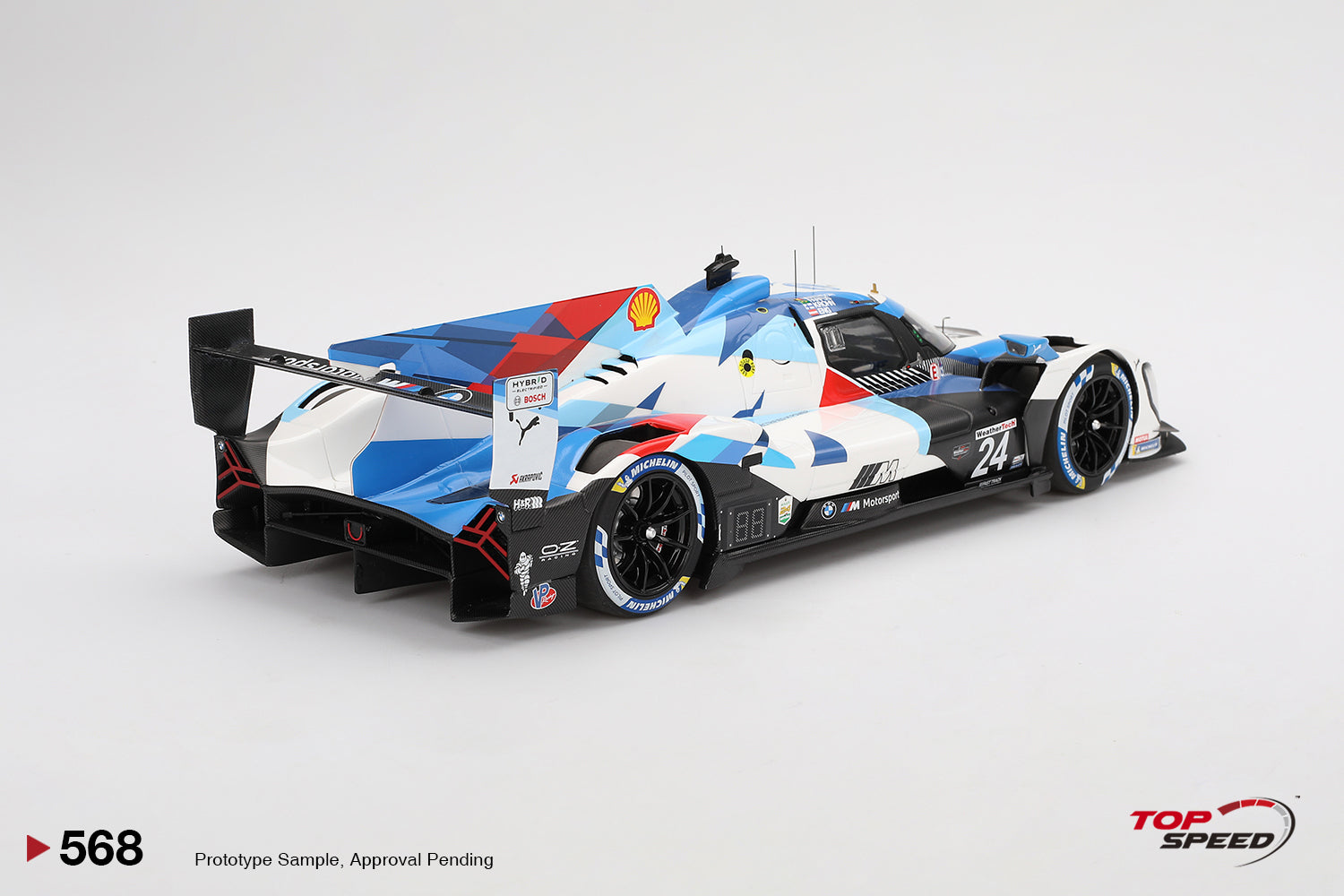 Preorder] Topspeed 1:18 BMW M Hybrid V8 GTP #24 BMW M Team