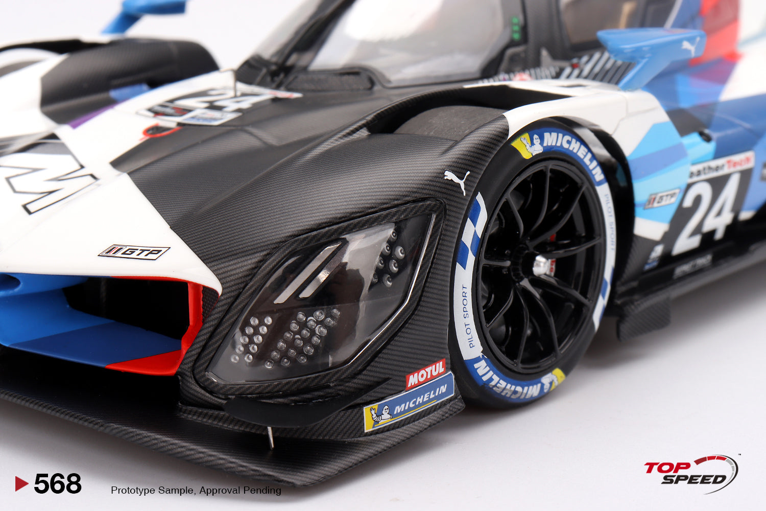 Preorder] Topspeed 1:18 BMW M Hybrid V8 GTP #24 BMW M Team RLL