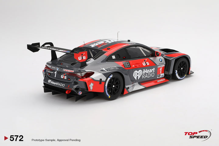 [Preorder] Topspeed 1:18 BMW M4 GT3 #1 Paul Miller Racing IMSA 2024 Sebring 12 Hrs