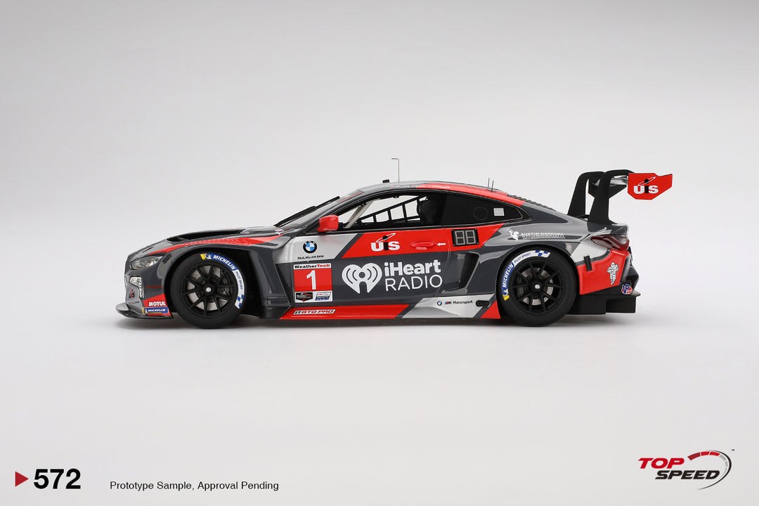 [Preorder] Topspeed 1:18 BMW M4 GT3 #1 Paul Miller Racing IMSA 2024 Sebring 12 Hrs