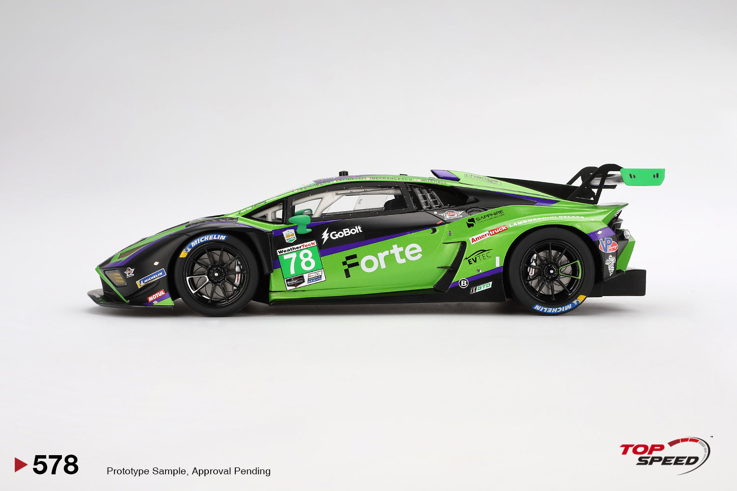 Preorder] Topspeed 1:18 Lamborghini Huracán GT3 EVO2 #78