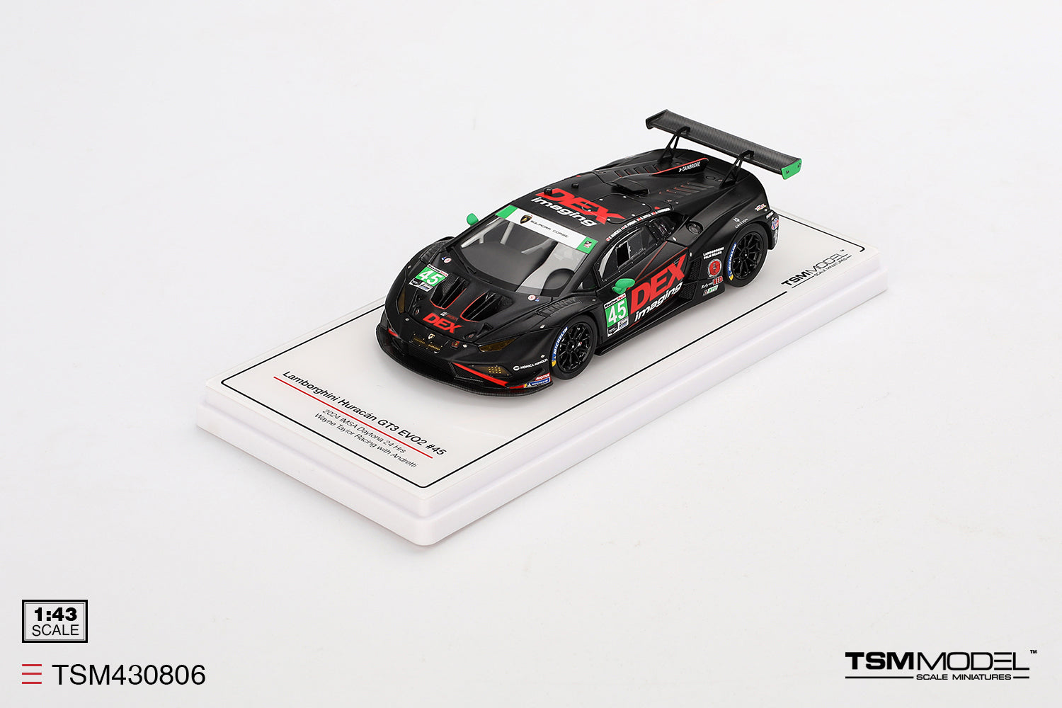 Preorder] TSM 1:43 Lamborghini Huracán GT3 EVO2 #45 Wayne Taylor