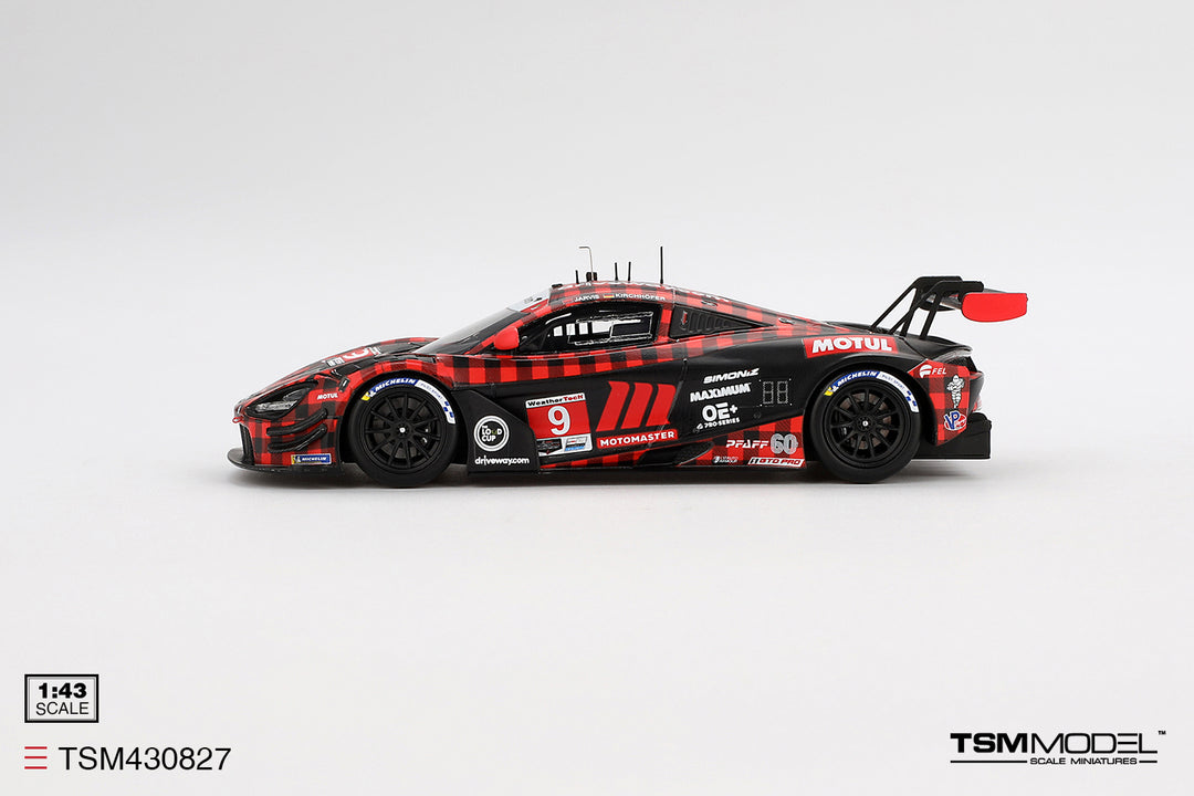 [Preorder] TSM 1:43 McLaren 720S GT3 Evo #9 Pfaff Motorsports "Plaid" 2024