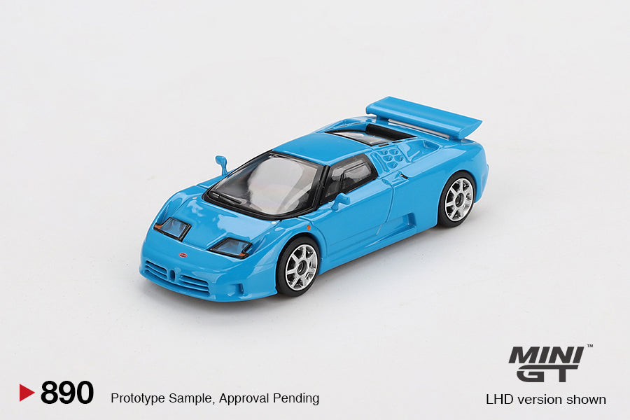 Mini GT 1:64 Bugatti EB110 Super Sport Blue MGT00890