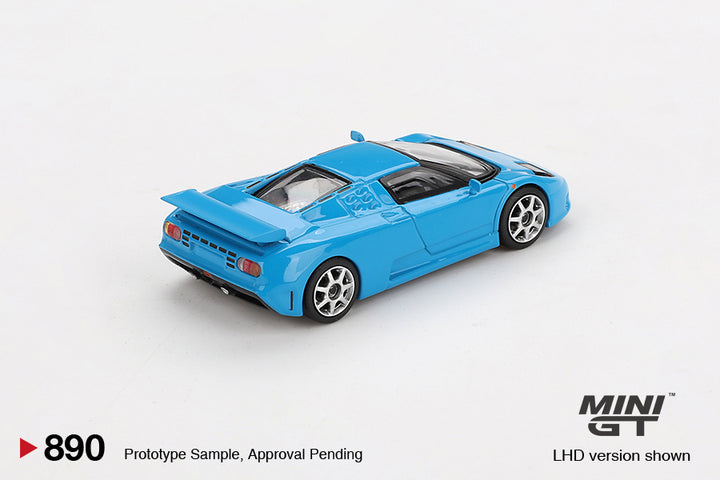 [Preorder] Mini GT 1:64 Bugatti EB110 Super Sport Blue MGT00890