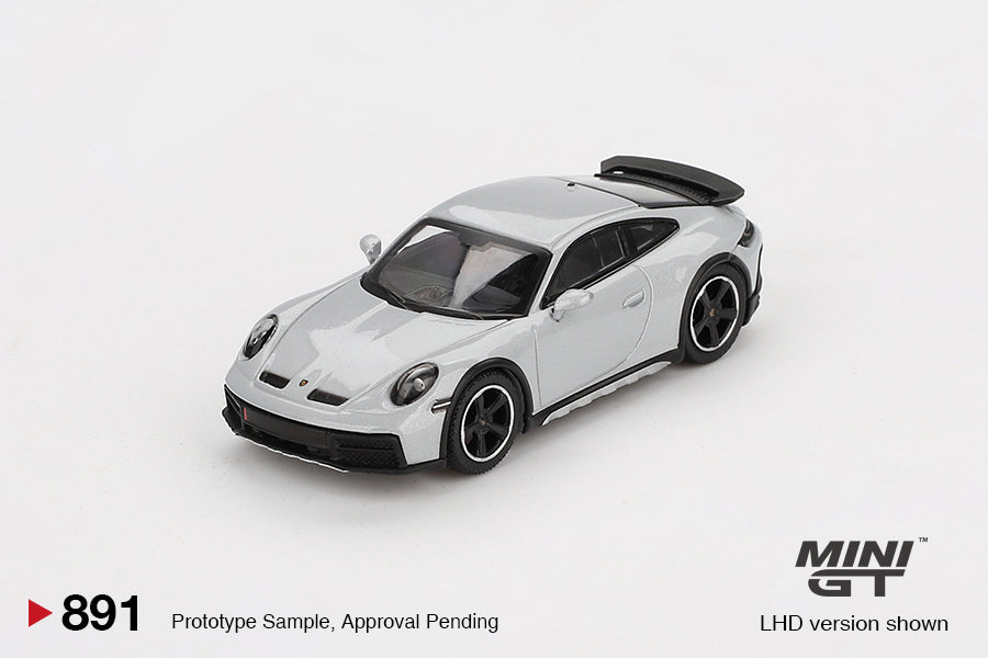 Mini GT 1:64 Porsche 911 Dakar Ice Gray Metallic MGT00891