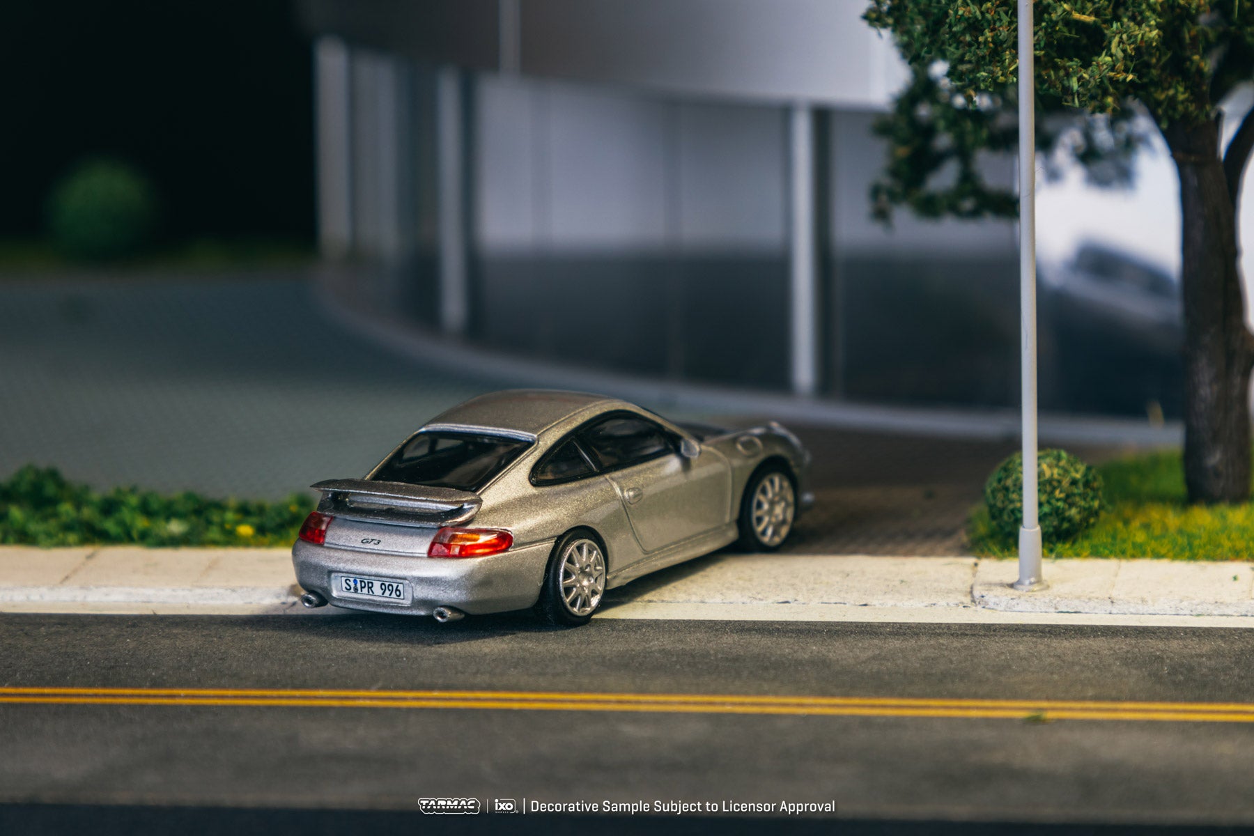 Tarmac Works 1:64 Porsche 911 GT3 (type 996) Silver T64G-069-SL