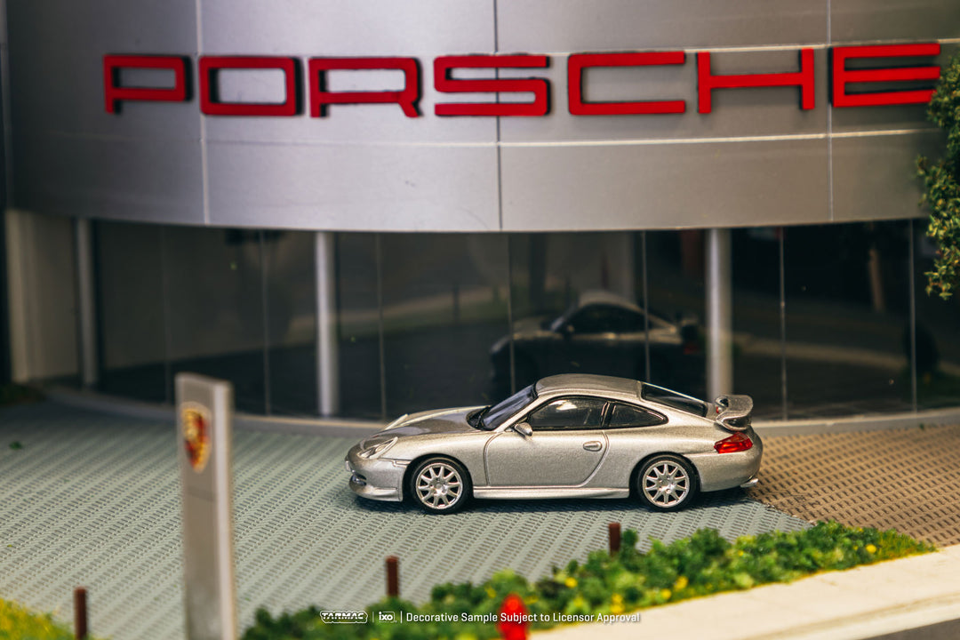 Tarmac Works 1:64 Porsche 911 GT3 (type 996) Silver T64G-069-SL