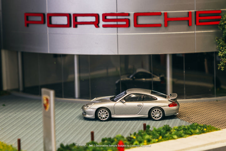 Tarmac Works 1:64 Porsche 911 GT3 (type 996) Silver T64G-069-SL