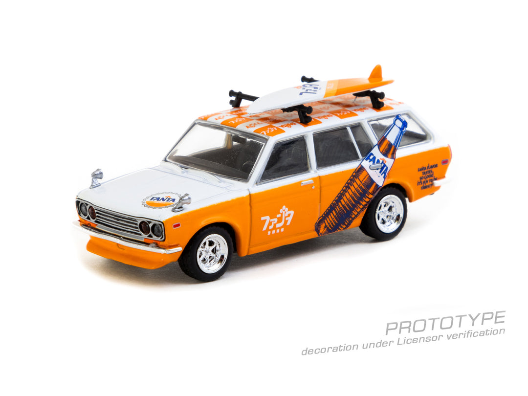 [Preorder] Tarmac Works 1:64 Datsun Bluebird 510 Wagon FANTA T64G-026-FA