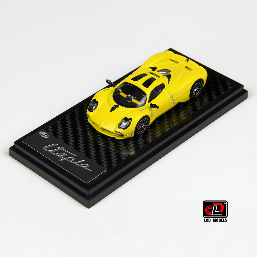 [Preorder] LCD 1:64 Pagani Utopia Yellow LCD64039-YE