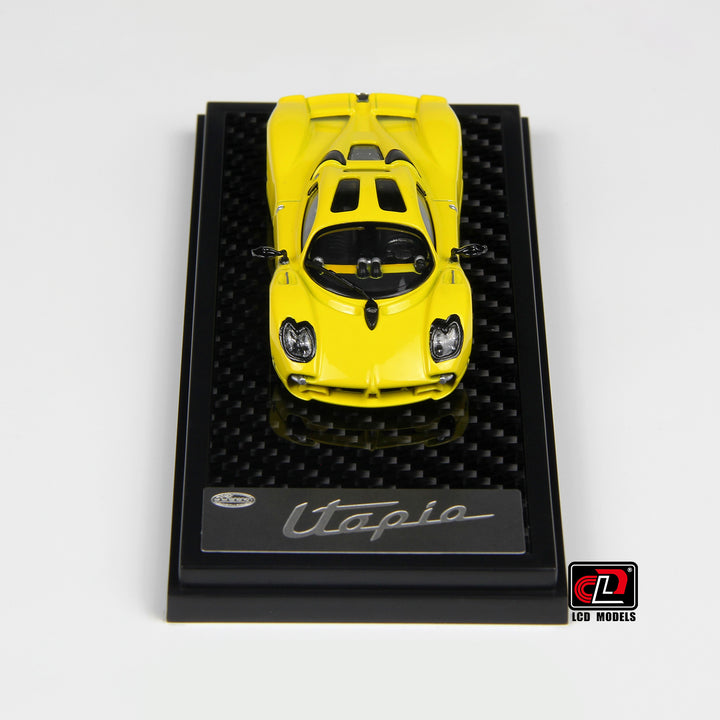 [Preorder] LCD 1:64 Pagani Utopia Yellow LCD64039-YE