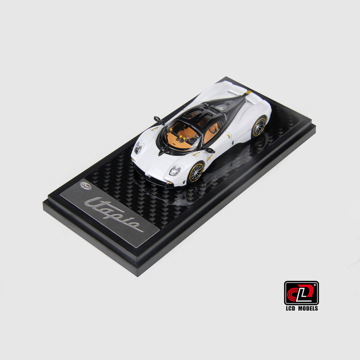 [Preorder] LCD 1:64 Pagani Utopia White LCD64039-WH