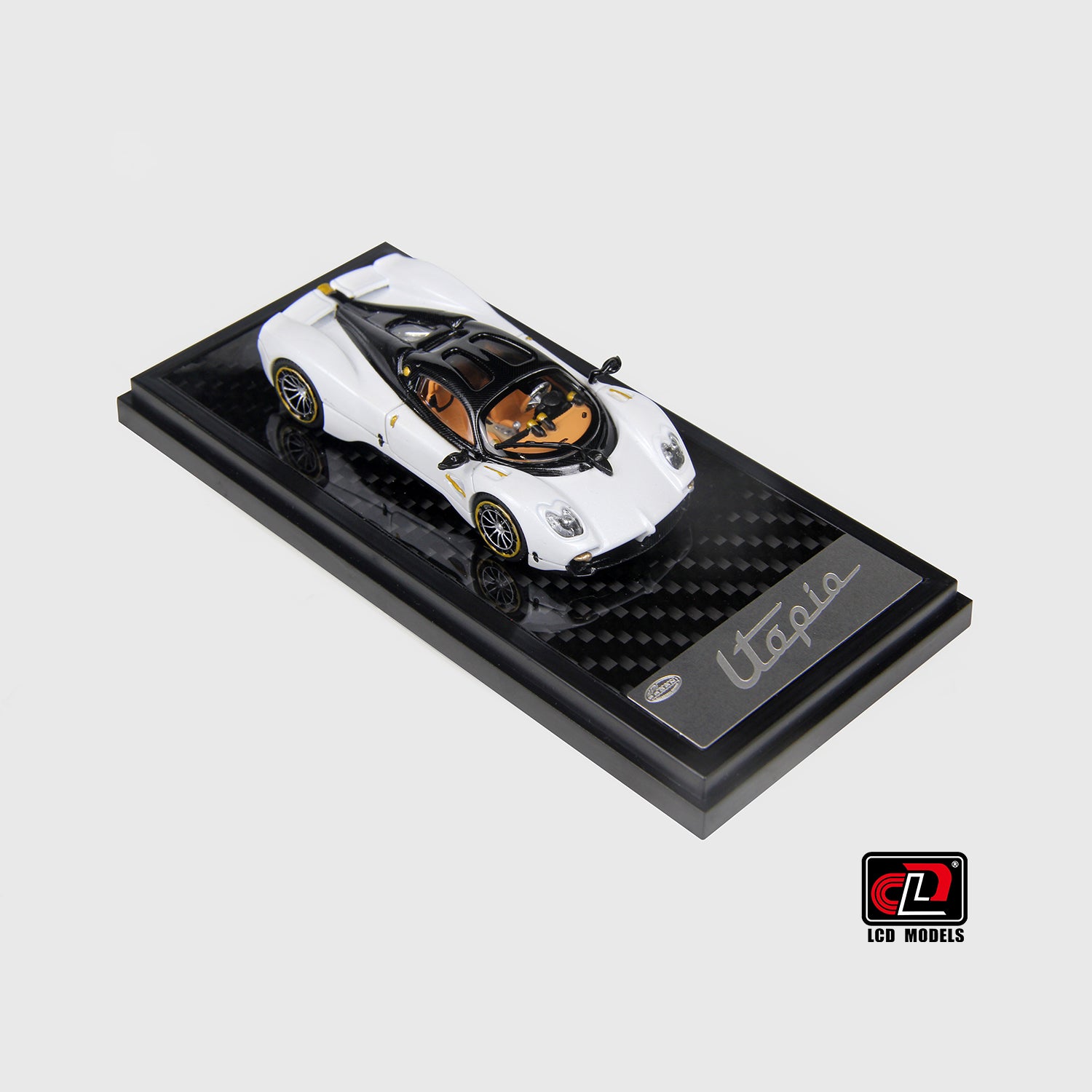 Preorder] LCD 1:64 Pagani Utopia White LCD64039-BW – Horizon Diecast