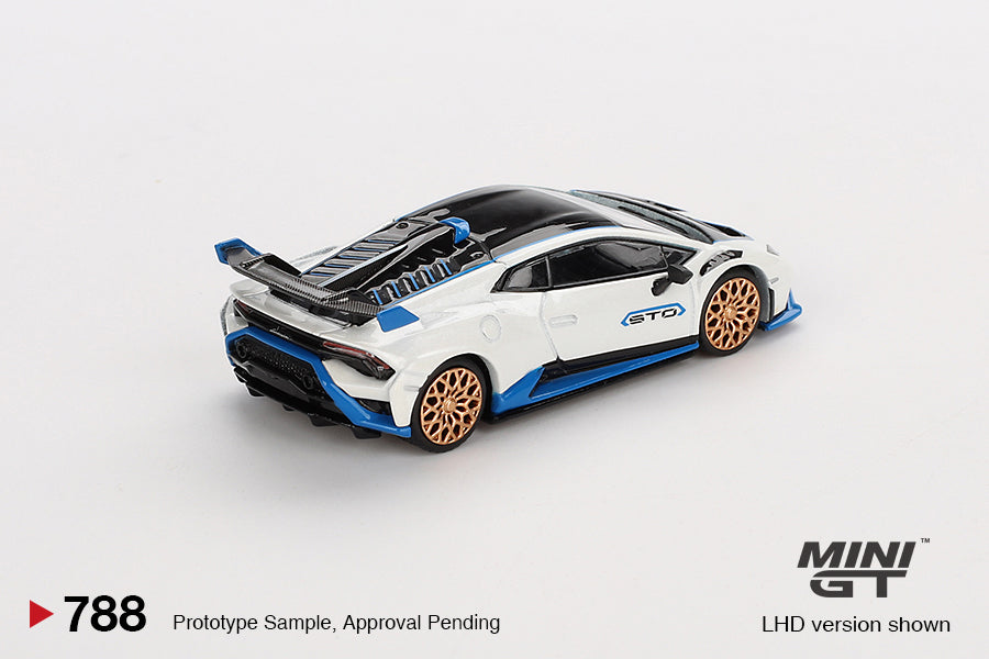 [Preorder] Mini GT 1:64 Lamborghini Huracán STO Bianco Asopo MGT00788