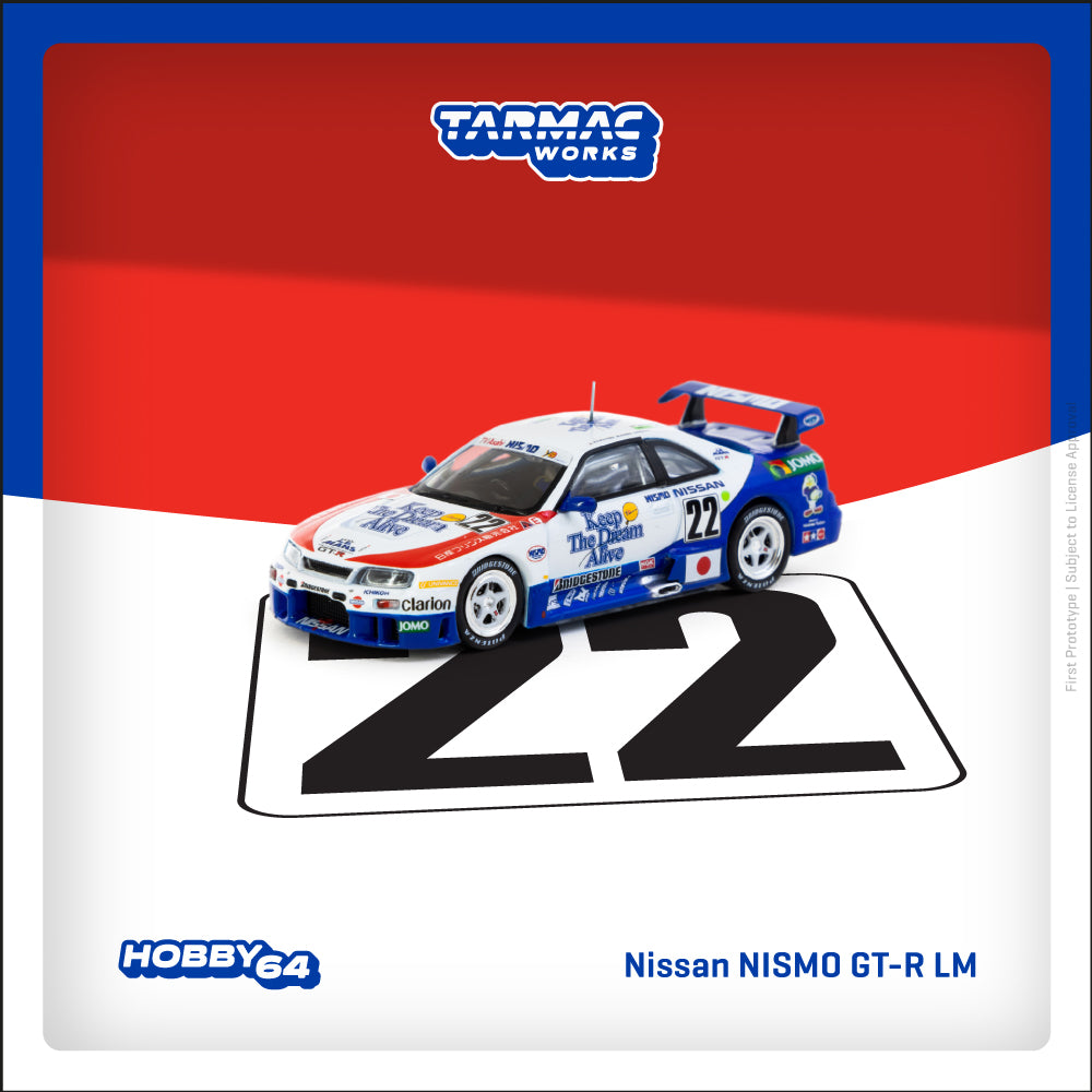 Tarmac Works 1:64 Nissan NISMO GT-R LM 24h of Le Mans 1995 H. Fukuyama / M. Kondo / S. Kasuya T64-067-95LM22