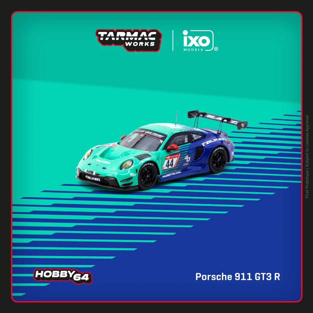 Tarmac Works 1:64 Porsche 911 GT3 R Nürburgring 24h 2023 T64-084-23NUR44