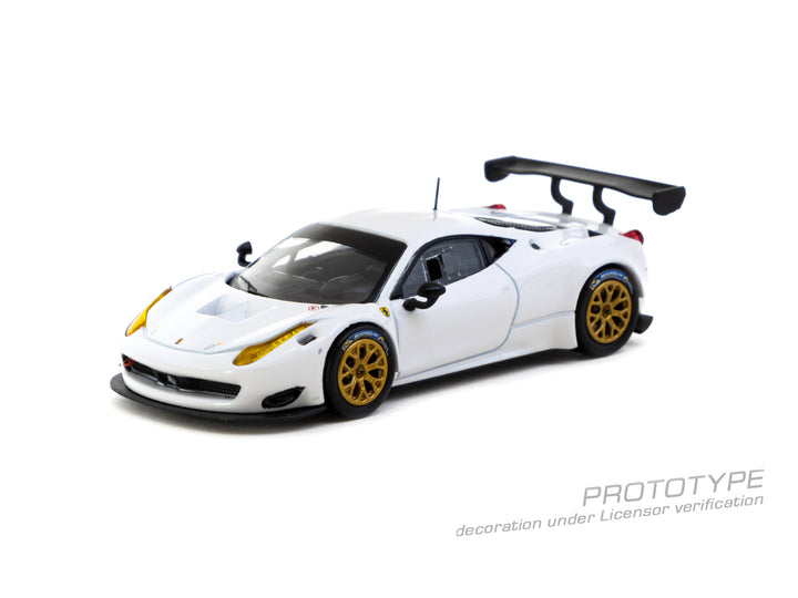 [Preorder] Tarmac Works 1:64 Ferrari 458 Italia GT3 White T64R-074-WH