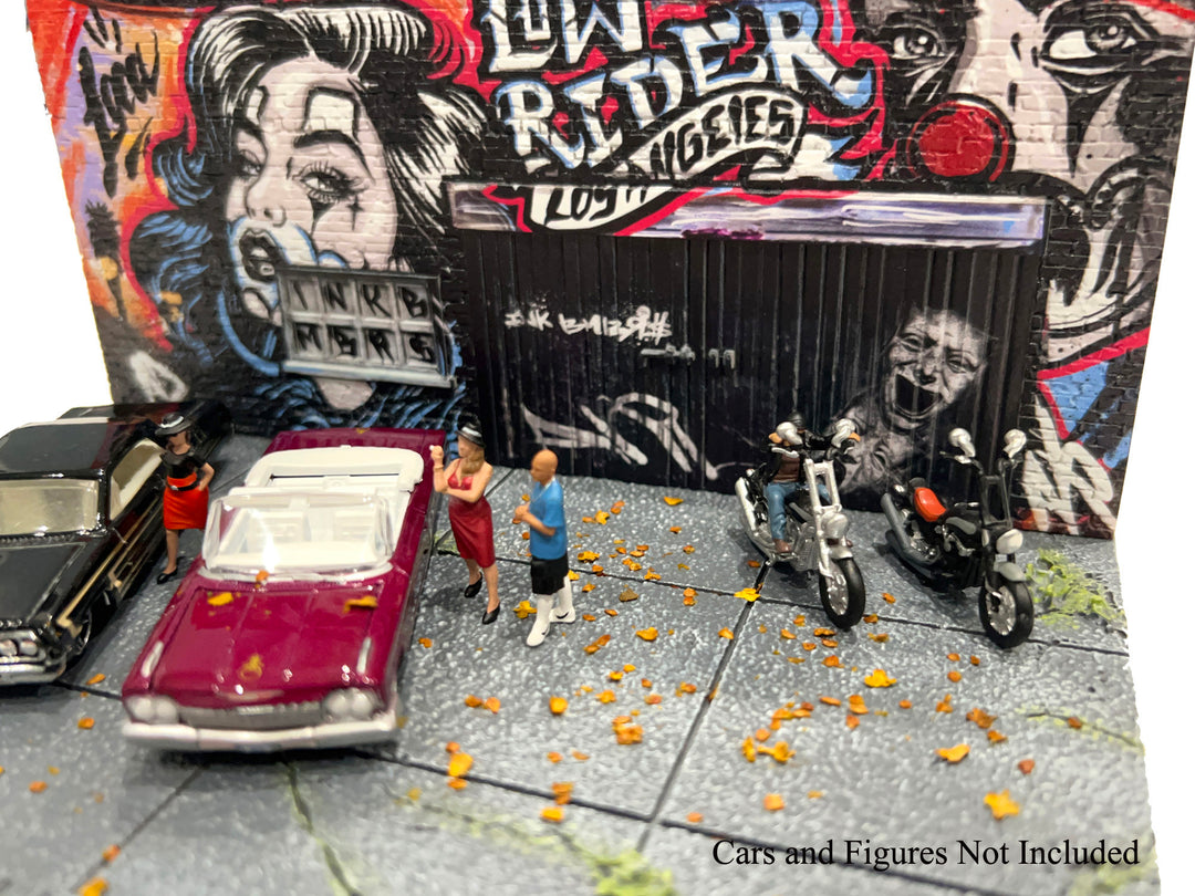 [Preorder] American Diorama 1:64 Street Art Diorama - LA Lowrider AD-2423