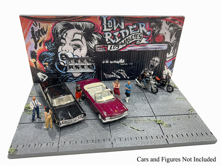 [Preorder] American Diorama 1:64 Street Art Diorama - LA Lowrider AD-2423