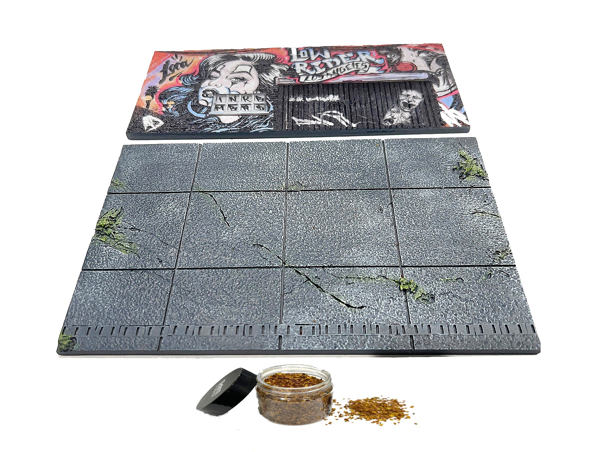 American Diorama 1:64 Street Art Diorama - LA Lowrider AD-2423