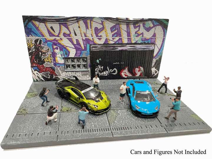 [Preorder] American Diorama 1:64 Street Art Diorama - LA Graffiti AD-2424