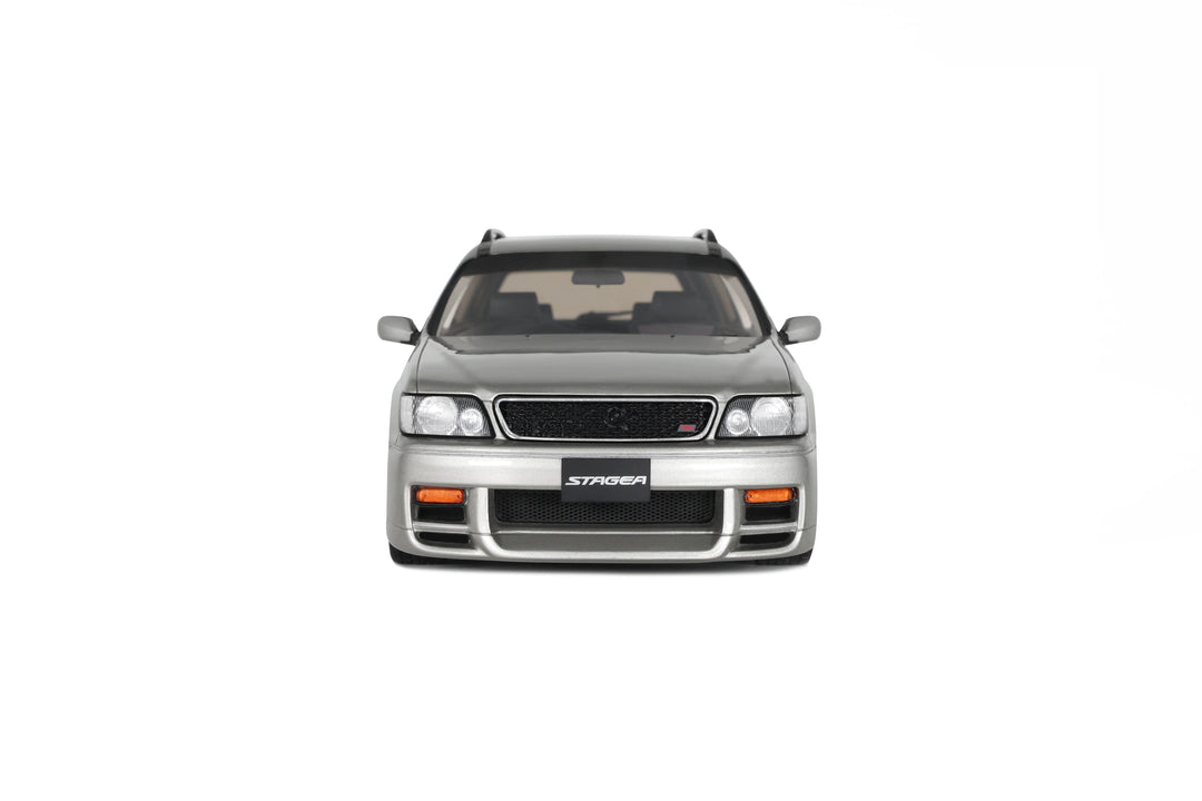 [Preorder] OttO 1:18 NISSAN STAGEA AUTECH VERSION 260RS SONIC SILVER KR4 1997 OT471