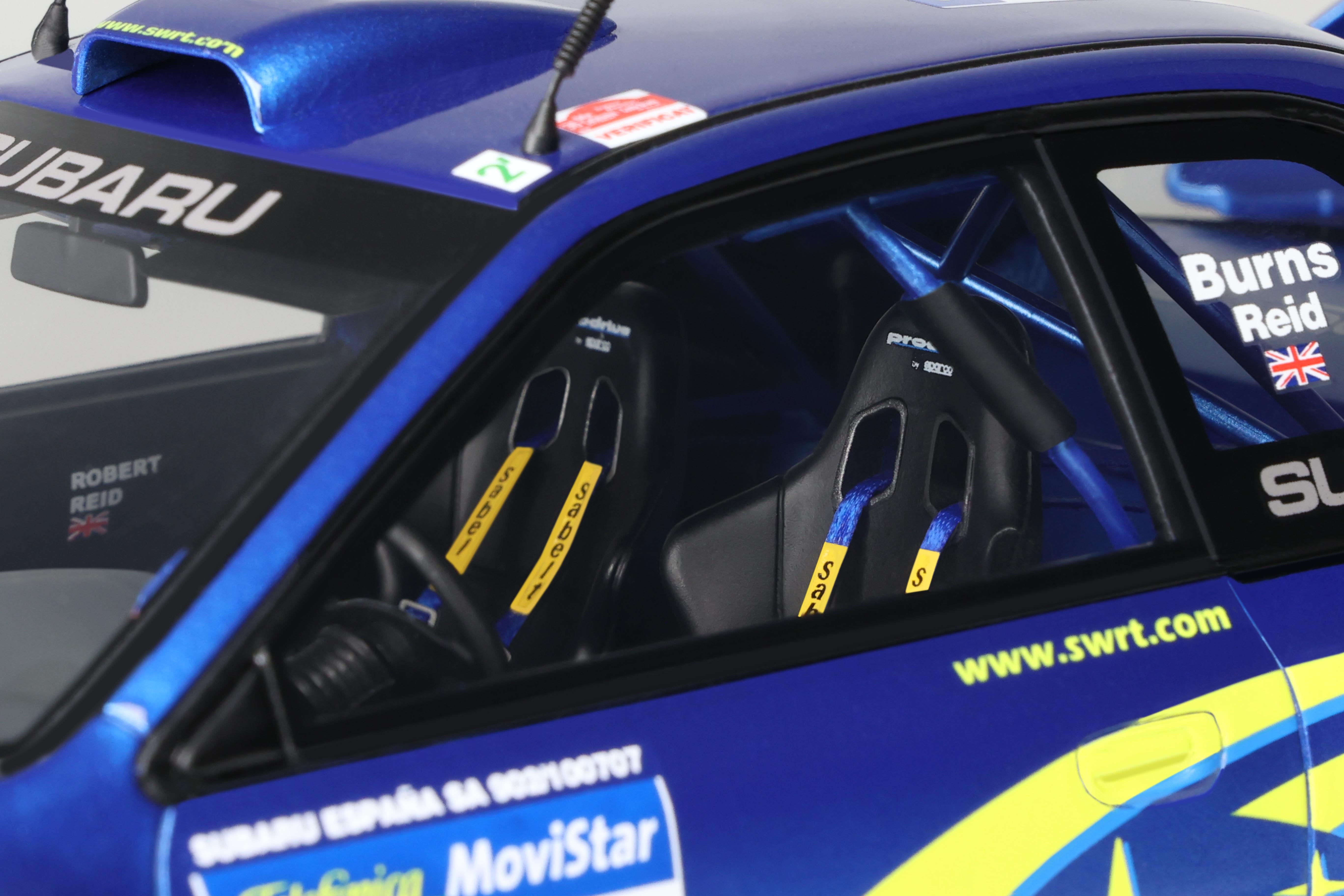 otto mobile 1/18　スバル インプレッサ S6 WRC 2000 1/18 OTTO 2000 Subaru Impreza S6 WRC Catalunya #3 Car Model