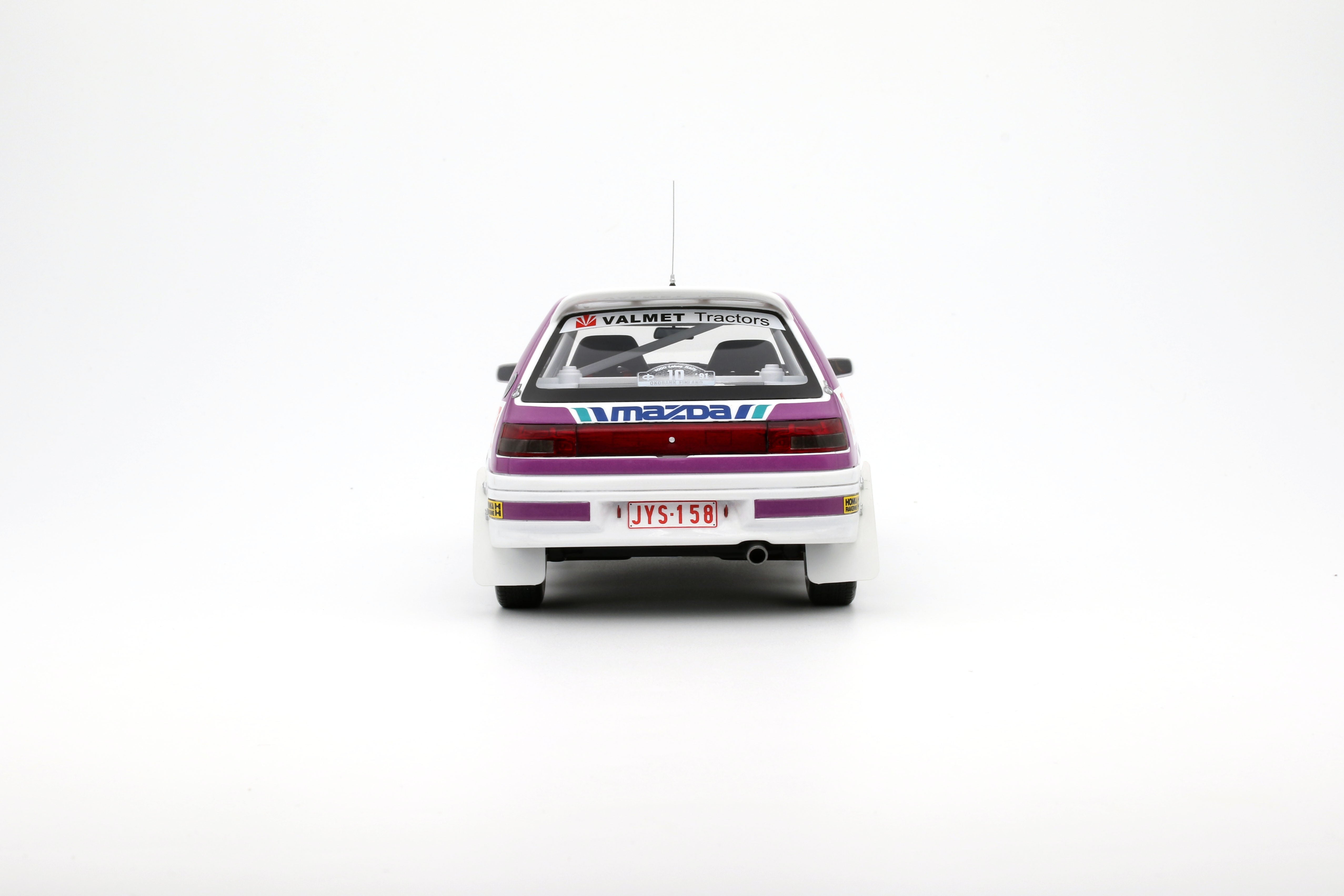 Preorder] OttO 1:18 MAZDA 323 GTX GR.A WHITE #10 T. MÄKINEN 1000