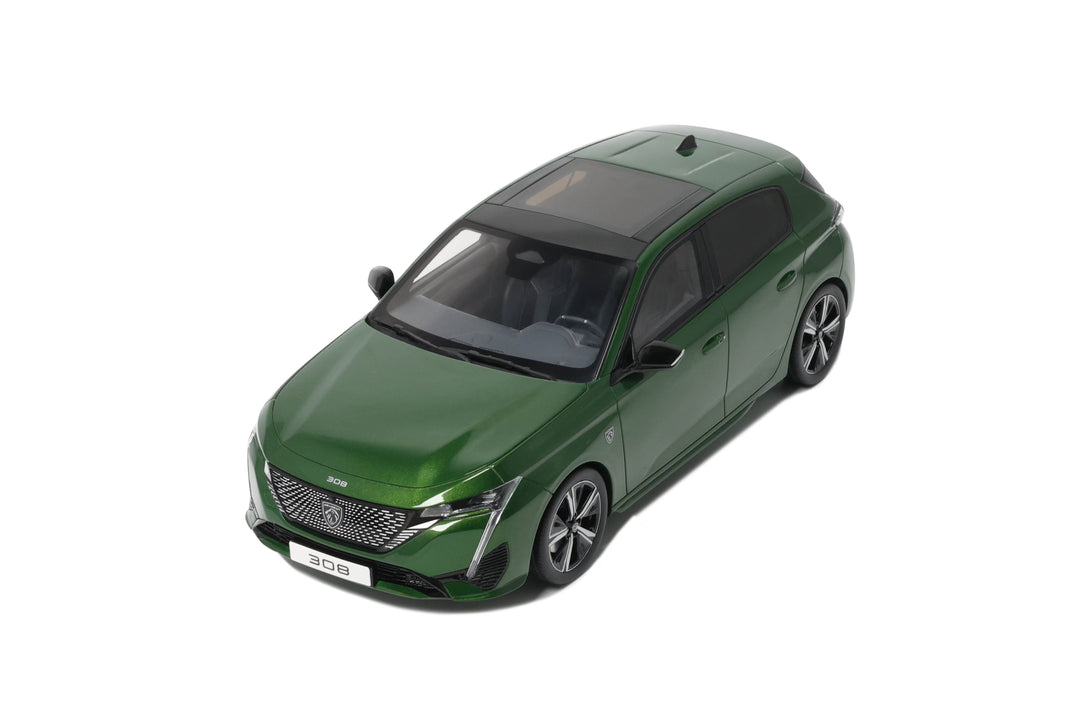 [Preorder] OttO 1:18 PEUGEOT 308 GT OLIVE GREEN 2022 OT458