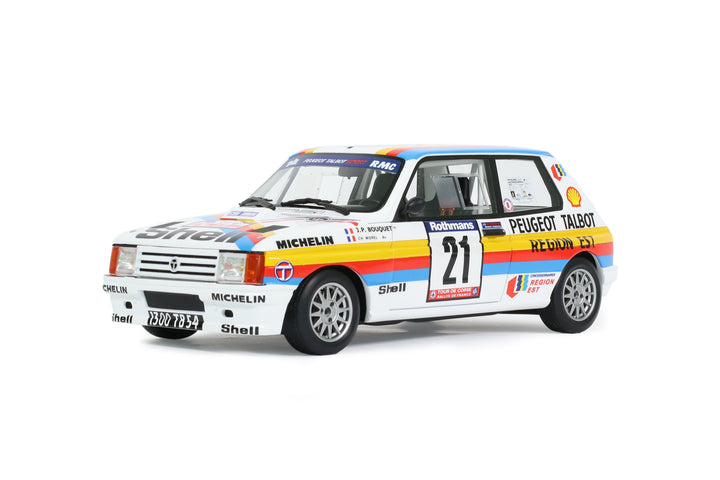 [Preorder] OttO 1:18 TALBOT SAMBA RALLYE GR.B WHITE J.P.BOUQUET TDC 1985 OT1116