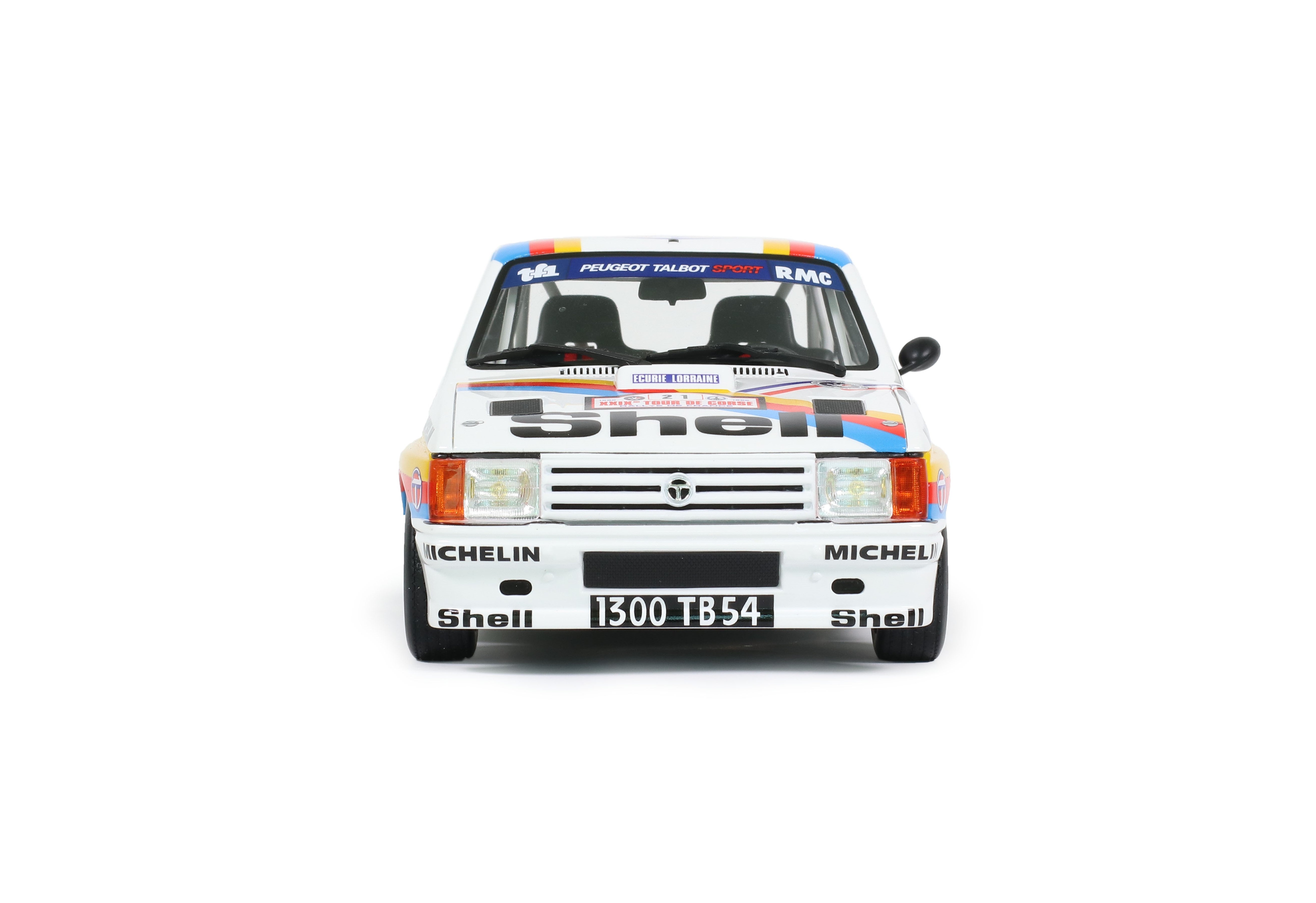 Preorder] OttO 1:18 TALBOT SAMBA RALLYE GR.B WHITE J.P.BOUQUET TDC