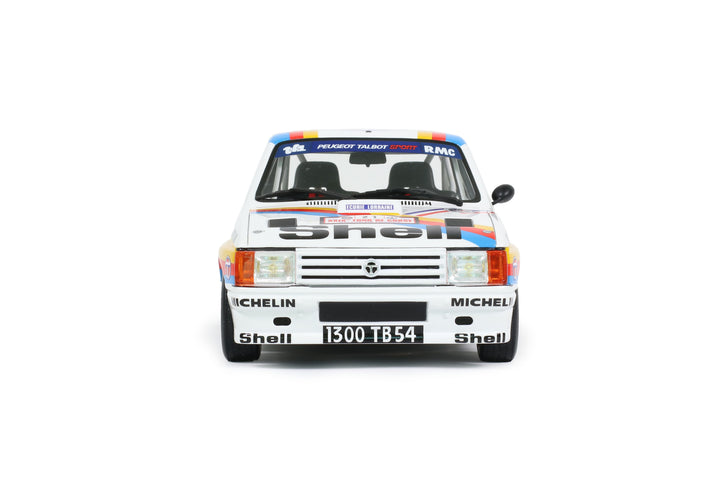 [Preorder] OttO 1:18 TALBOT SAMBA RALLYE GR.B WHITE J.P.BOUQUET TDC 1985 OT1116