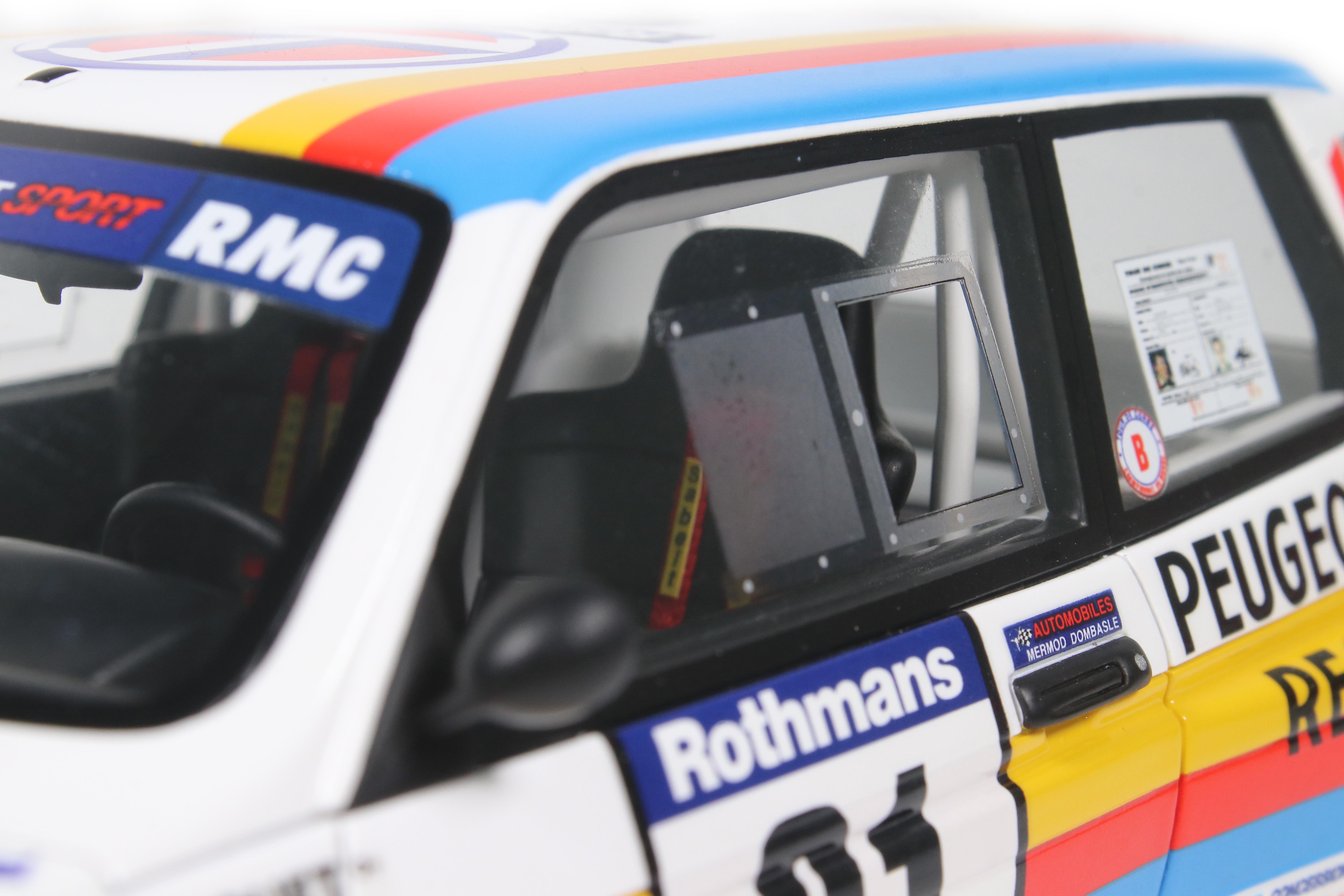 otto 1/18 タルボ　サンバラリー　ミニカー　オットー Preorder] OttO 1:18 TALBOT SAMBA RALLYE GR.B WHITE J.P.BOUQUET TDC