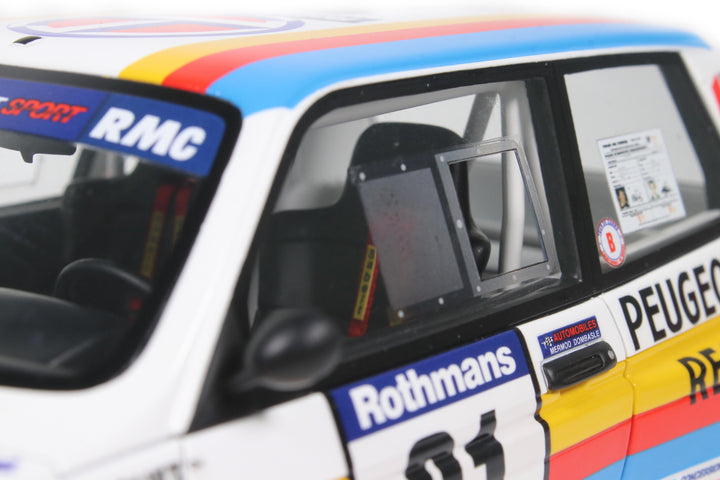 [Preorder] OttO 1:18 TALBOT SAMBA RALLYE GR.B WHITE J.P.BOUQUET TDC 1985 OT1116