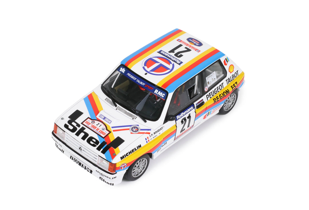 [Preorder] OttO 1:18 TALBOT SAMBA RALLYE GR.B WHITE J.P.BOUQUET TDC 1985 OT1116