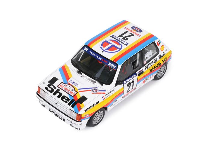 [Preorder] OttO 1:18 TALBOT SAMBA RALLYE GR.B WHITE J.P.BOUQUET TDC 1985 OT1116