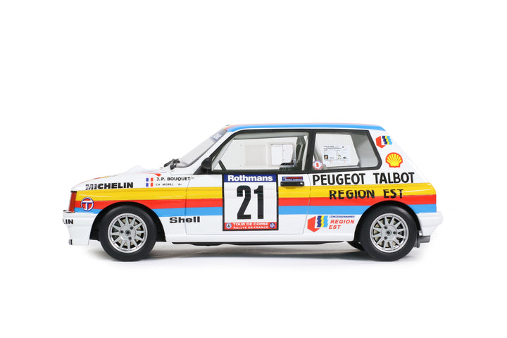 [Preorder] OttO 1:18 TALBOT SAMBA RALLYE GR.B WHITE J.P.BOUQUET TDC 1985 OT1116