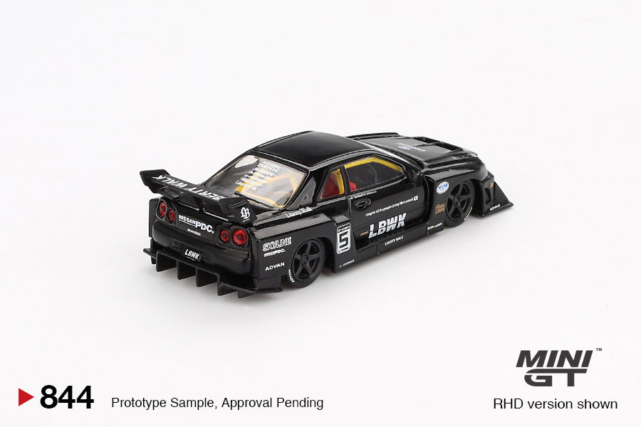 [Preorder] Mini GT 1:64 Nissan LB-ER34 Super Silhouette SKYLINE Black MGT00844