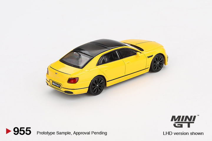 [Preorder] Mini GT 1:64 Bentley Flying Spur Monaco Yellow MGT00955