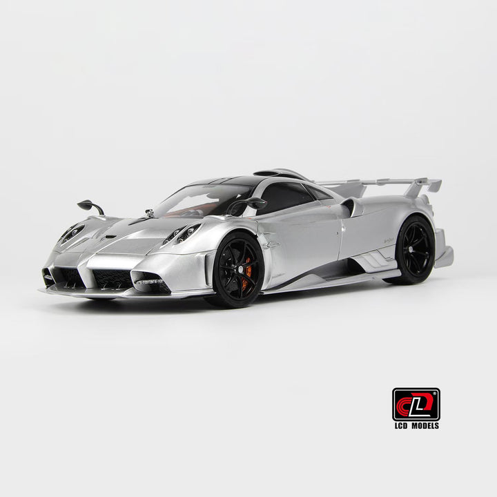 [Preorder] LCD 1:18 Pagani Imola Silver Diecast LCD18023-SI