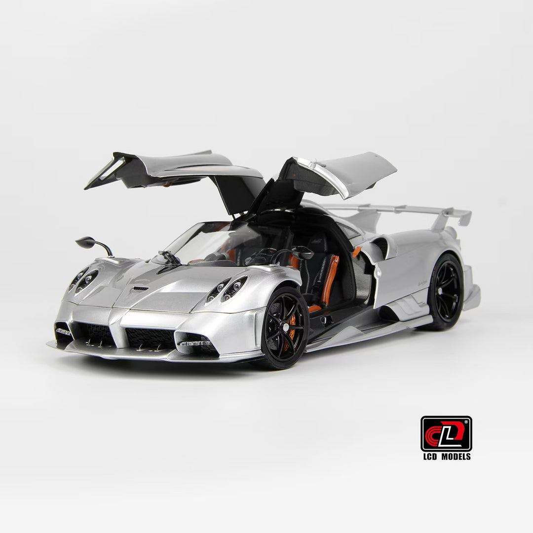 [Preorder] LCD 1:18 Pagani Imola Silver Diecast LCD18023-SI